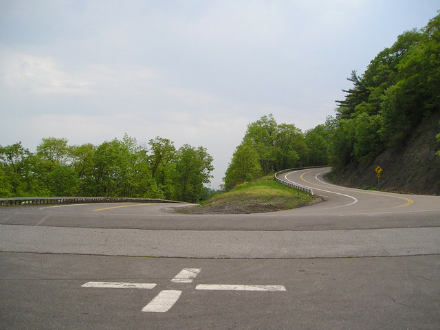 Mountian Road in NY